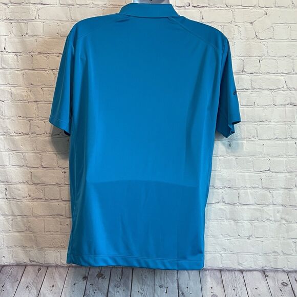 Nike Golf Tour Performance Dri Fit Polo Shirt Adult Large Blue Mens - Picture 3 of 11